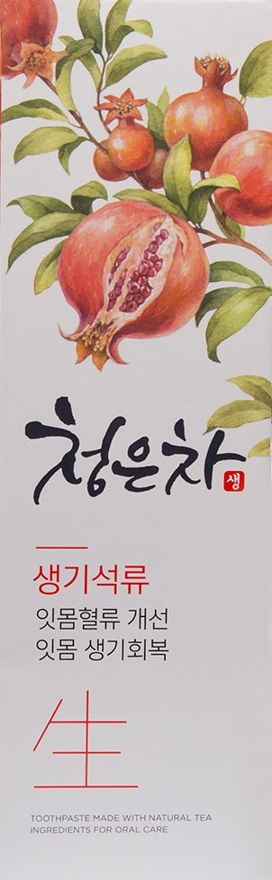 Зубная паста для поддержания здоровья десен — 2080 Chungun Tea Pomegranate Toothpaste 1