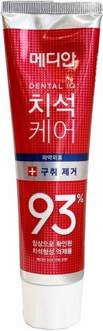 Освежающая зубная паста с цеолитом — Median Dental IQ 93% Red 1