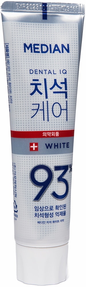 Отбеливающая зубная паста с цеолитом — Median Dental IQ 93% White 1