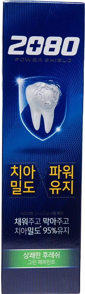Зубная паста с перечной мятой — 2080 Median Dental IQ Power Shield Green Peppermint Toothpaste 1