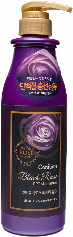 Шампунь для волос Черная роза Конфум — CONFUME Black Rose PPT Shampoo