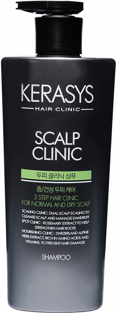 Шампунь для сухой и чувствительной кожи головы - Kerasys scalp clinic
