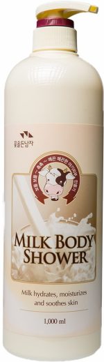 Гель для душа с ванилью и молочными протеинами — Welcos Milk Body Shower 1