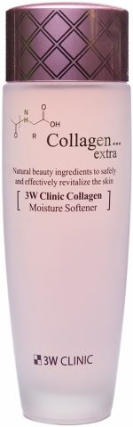 Интенсивно увлажняющий тонер с коллагеном — 3W Clinic Collagen Extra Moisture Softener 1