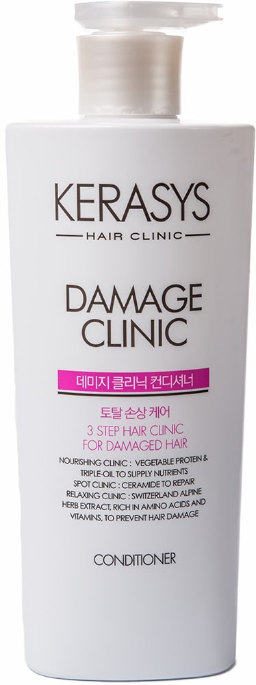 Восстанавливающий кондиционер для волос — KeraSys Damage Clinic Conditioner 1