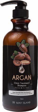 Шампунь с аргановым маслом  Май Айленд —MAY ISLAND Argan clinic treatment shampoo