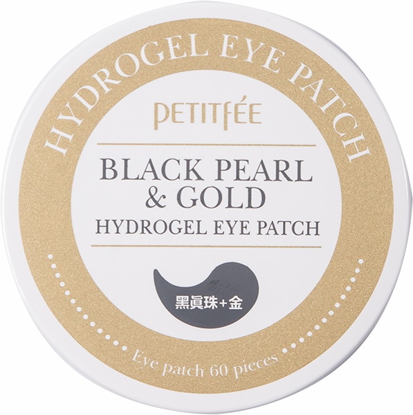 Патчи для кожи вокруг глаз с черным жемчугом и золотом — Petitfee Black Pearl & Gold Hydrogel Eye 1