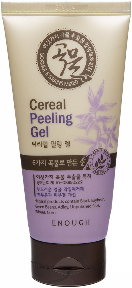 Пилинг-гель для лица - 6 Grains mixed cereal peeling gel [Enough]