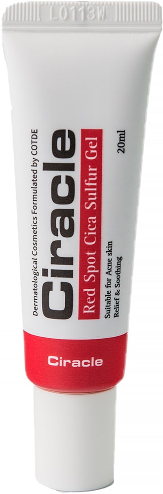 Точечный гель для проблемной кожи — Ciracle Red Spot Cica Sulfur Gel 1