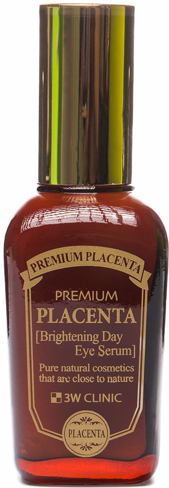 Сыворотка с плацентой для кожи вокруг глаз — 3W Clinic Premium Placenta Brightening Day Eye Serum 1