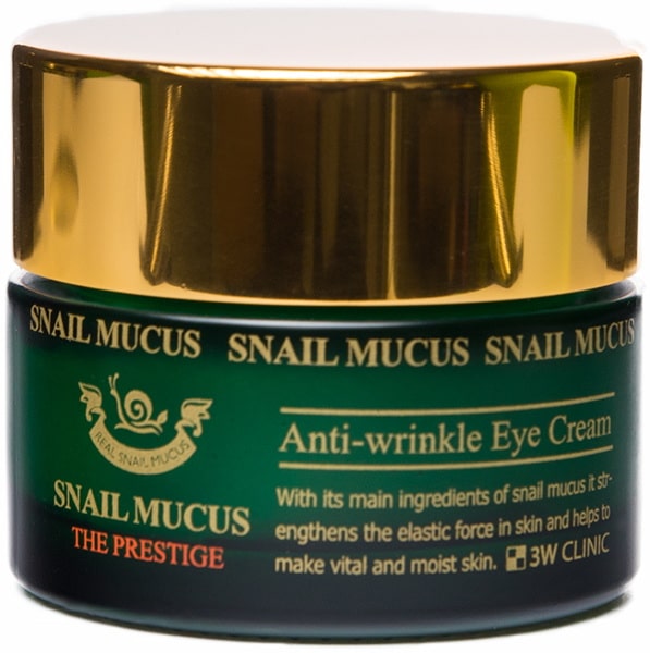Омолаживающий крем для век — 3W Clinic Snail Mucus Anti-Wrinkle Eye Cream 1