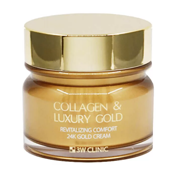 Крем для лица - Collagen & Luxury Gold Cream [3W Clinic]