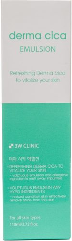 Эмульсия для лица c центеллой азиатской — 3W Clinic Derma Cica Emulsion 1