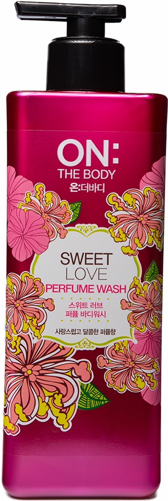 Парфюмированный гель для душа с фруктово-цветочным ароматом — ON: THE BODY Sweet Love Perfume 500 ml 1