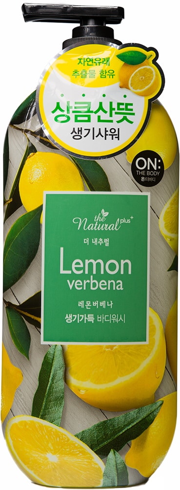Очищающий гель для душа - ON: THE BODY Natural Lemon & verbena - 900 g. 1