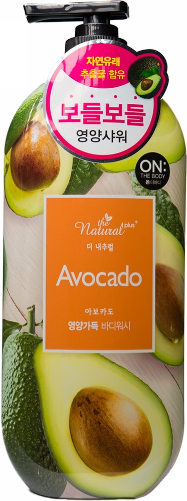 Очищающий гель для душа - ON: THE BODY Natural Avocado - 900 g. 1