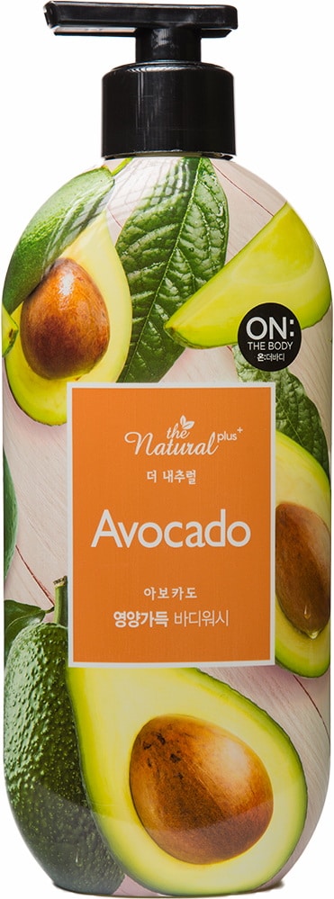 Питающий гель для душа с авокадо — ON: THE BODY Natural Plus Avocado Body Wash 500 ml 1