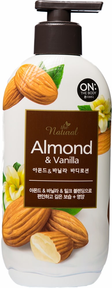 Лосьон для тела с миндалем и ванилью — ON: THE BODY Natural Body Lotion Almond & Vanilla 400ml 1