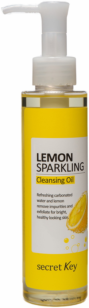Очищающие гидрофильное масло для лица с экстрактом лимона - Lemon sparkling cleansing oil [Secret Ke