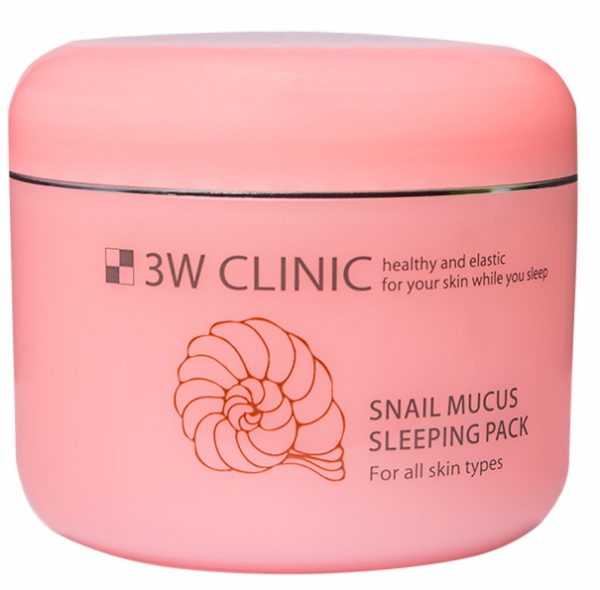 Ночная маска с улиточным муцином — 3W Clinic Snail Mucus Sleeping Pack
