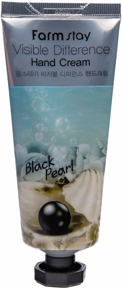Крем для рук с черным жемчугом — FarmStay Visible Difference Hand Cream Black Pearl 1