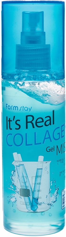 Гелевый мист для лица с коллагеном — FarmStay It’s Real Collagen Gel Mist 1