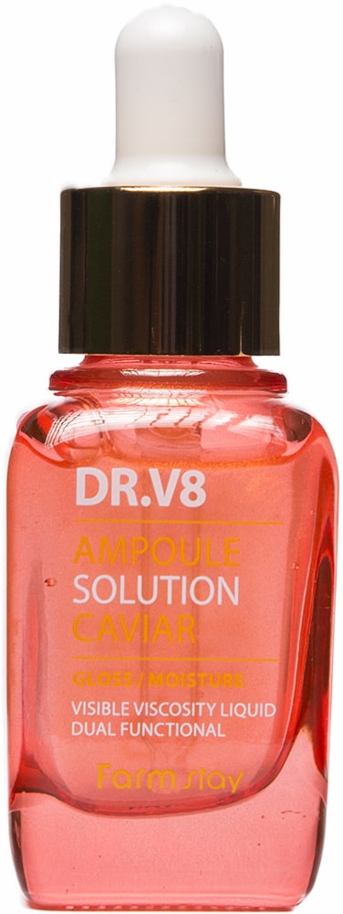 Увлажняющая сыворотка с экстрактом икры — FarmStay DR-V8 Ampoule Solution Caviar 1