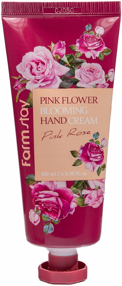 Крем для рук с экстрактом дикой розы — FarmStay Pink Flower Blooming Hand Cream Pink Rose 1