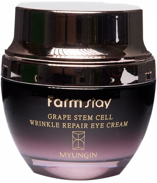 Крем для век против морщин — FarmStay Grape Stem Cell Wrinkle Repair Eye Cream 1