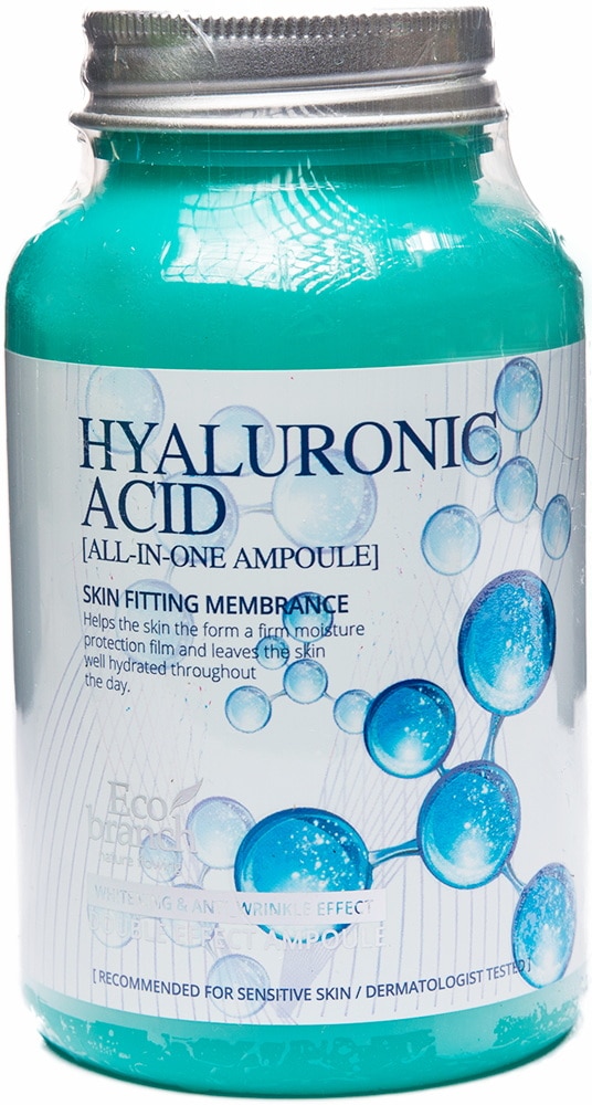 Многофункциональная сыворотка с гиалуроновой кислотой — Eco branch Hyaluronic All-in-One Ampoule 1