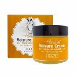 Питательный крем для лица с лошадиным жиром Джигот -JIGOTT HORSE OIL MOISTURE CREAM