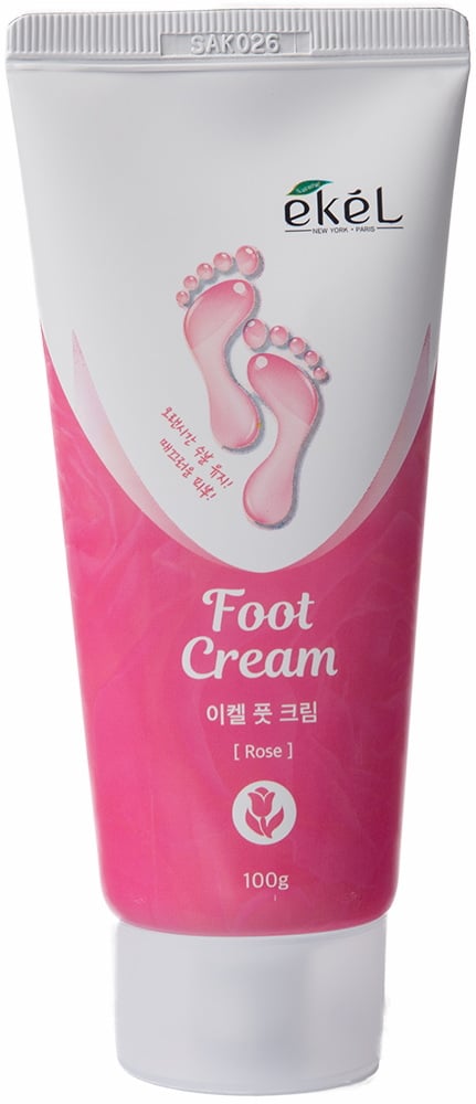 Крем для ног с экстрактом розы — Ekel Foot Cream Rose mini 1