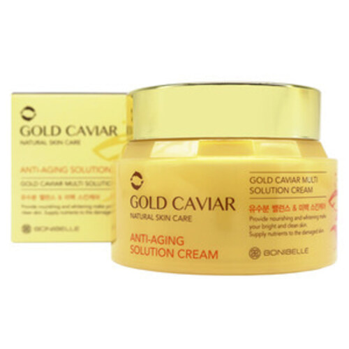 Крем для лица - gold caviar anti-aging solution cream [Enough]