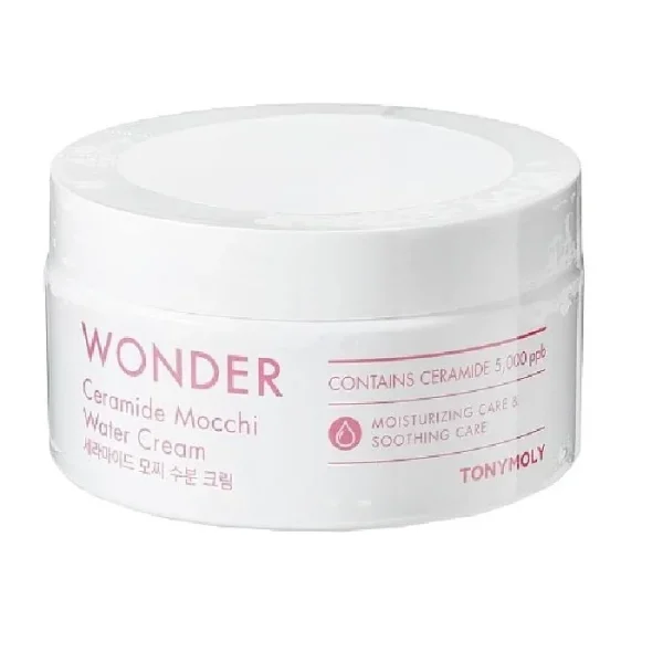 Крем для кожи - Wonder Ceramide Mocchi Water Cream [TonyMoly]