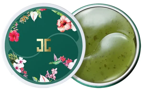 Гидрогелевые патчи с лепестками зелёного чая Джей Джан - JAYJUN  green tea eye gel patches