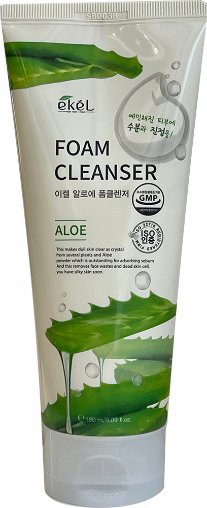 Очищающая пенка для умывания с экстрактом алоэ Foam Cleanser Aloe , 180 мл