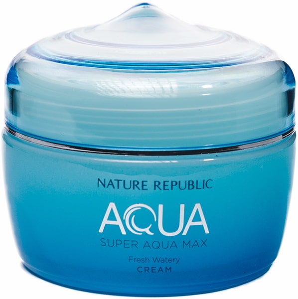 Освежающий увлажняющий крем для лица — Nature Republic Super Aqua Max Fresh Watery Cream 1