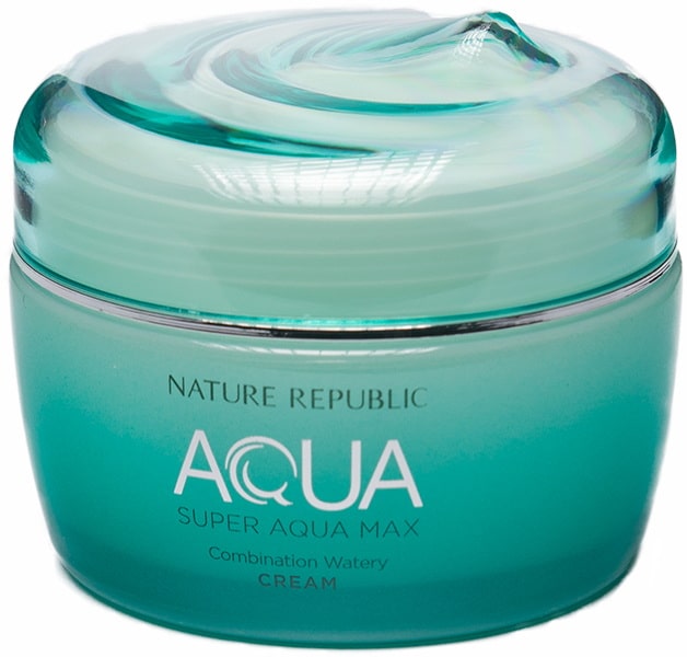 Увлажняющий крем для комбинированной кожи — Nature Republic Super Aqua Max COmbination Watery Cream 1