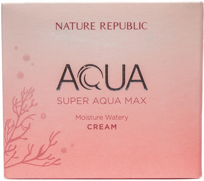Увлажняющий крем для лица — Nature Republic Super Aqua Max Moisture Watery Cream 1