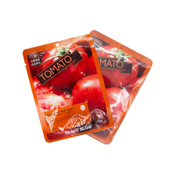Тканевая маска с экстрактом томатов — May Island Real Essence Tomato Mask Pack
