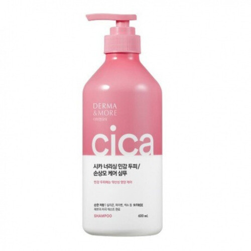 Шампунь для волос «питание»- Derma&more cica, 600мл Kerasys Derma&more cica nurishing shampoo