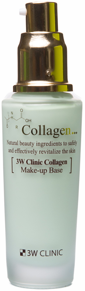 Тональная основа - Collagen Make-Up Base (Green) [3W Clinic]