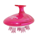 Массажная щетка для кожи головы, розовая - Head spa brush