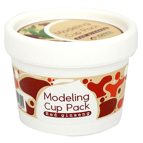 Альгинатная маска с экстрактом корня женьшеня — Inoface Red Ginseng Modeling Cup Pack 18g